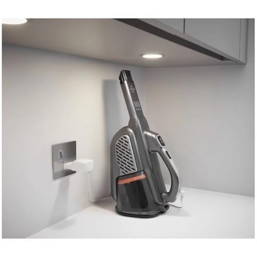BLACK+DECKER dustbuster 18V 2.0Ah Aspirateur à Main sans Fil avec Panneau LED Smart Tech, BHHV520JF-QW – Image 6