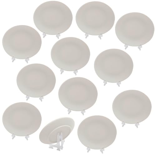Bisque Plate with Easel