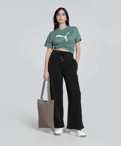 Image of Puma Women's Solid Relaxed Fit T-Shirt