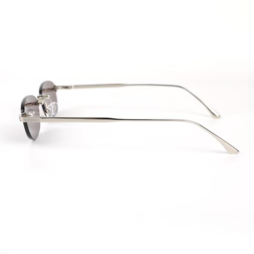 World Masato Polarized Metal Sunglasses for Men & Women – UV Protection –Lightweight, Scratch-Resistant, Rimless Design2