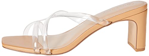 Image of The Drop Women's Amelie Strappy Square Toe Heeled Sandal