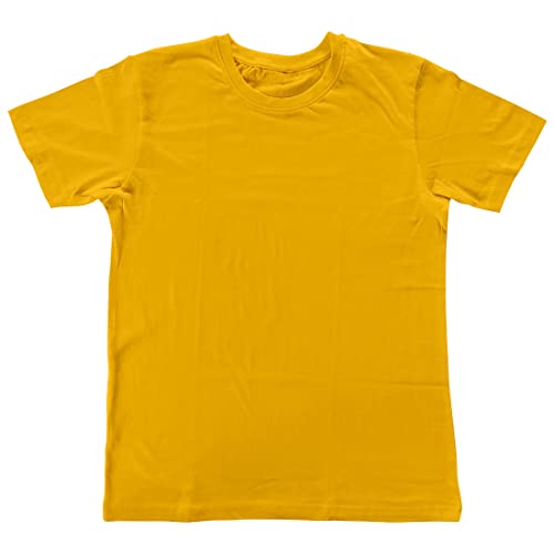 Image of Baby Boy /Girl's Plain Round Neck Half Sleeve Super Combed Cotton T-Shirt