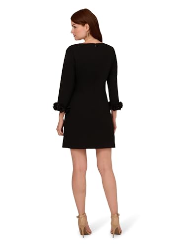 Adrianna Papell Women's Crepe Short Dress2