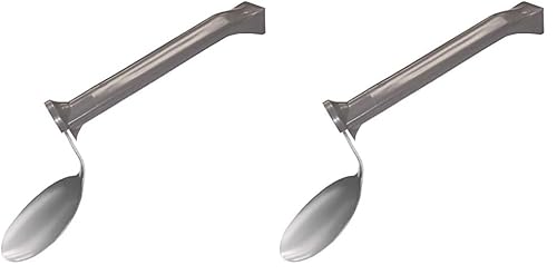 Lightweight Swivel Soupspoon, Gray (Pack of 2)