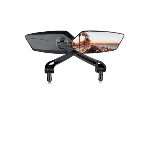 Espejos retrovisores para Goldwing 1800 de 2023 a 2025 regulables en negro