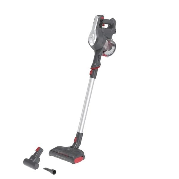 Hoover Akku Staubsauger H-Free 100 5-in-1 mit Turbo Boost & LED-Bürste | 40 Min Laufzeit, 0,9L XL Staubbehälter, Tierhaar-Spezialist für Teppich/Auto/Sofa/Wand, Leichter Staubsauger Kabellos