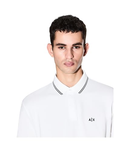 Polo Armani Exchange Essential con logo miniatura 3