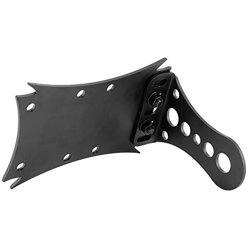 Support de plaque d'immatriculation moto en alliage durable