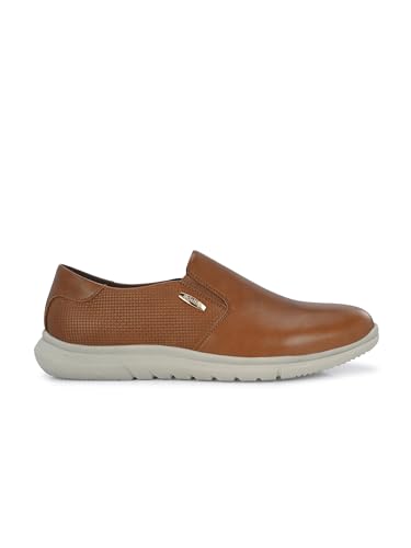 Image of egoss Platinum Premium Genuine Leather Sneaker Casual Shoes for Men, Durable, Comfortable & Versatile Design, Ideal for Work, Events & Everyday Wear