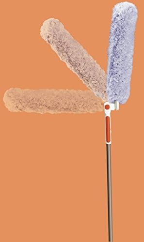 BISSELL High Reach 7 foot Microfiber Duster with Pivoting Brush for Hard Surfaces, 1780