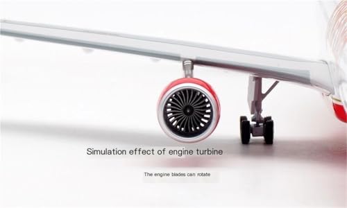 Modelo de avión Kingfisher A330 escala 1/200 decoración de salones y oficinas de diseño 29cm 3