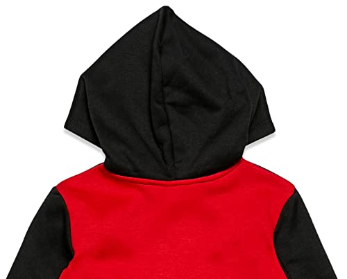 Image of Marvel Avengers Spider-Man Fleece Half Zip Hoodie Toddler to Big Kid Sizes (2T - 18-20)
