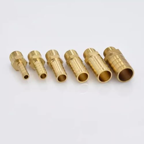 Conector de manguera de 12 mm rosca M16 para riego y fluidos 6