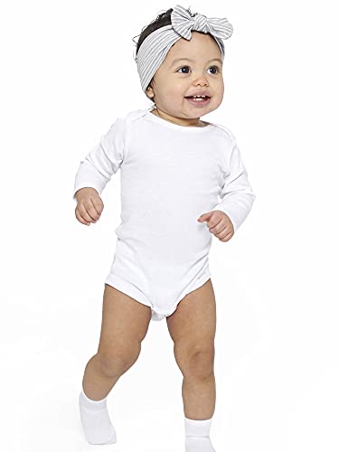 Onesies Brand 23929D16AWHT0/6-100-0-6 MS Unisex Baby 12-Pair Bootie Socks White Cuffed Bootie 0-6 Months thumb #3