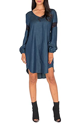 Amazon.com: Standards & Practices: Plus Denim Dress