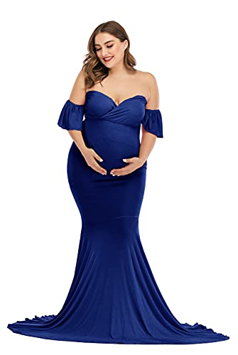 Robe de maternité pour fête prénatale chic et douce - 3