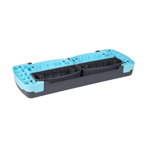 Rebel Step Für Aerobic und Training Fitness 3 Stufen Grau-Blau RBA-3225-BL