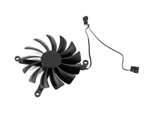 CEAEPKYHKF CF9015U12D CF1015U12D 6900XT Cooler Fan Compatible for XFX Speedster Qick MERC 319 AMD Radeon RX 6900 XT Ultra GPU(A-Fan)
