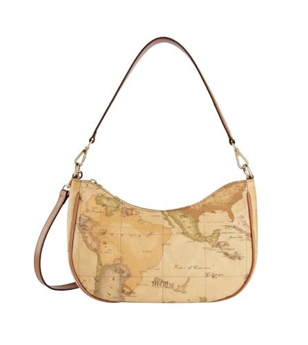 Borsa sottospalla in tessuto Geo Classic