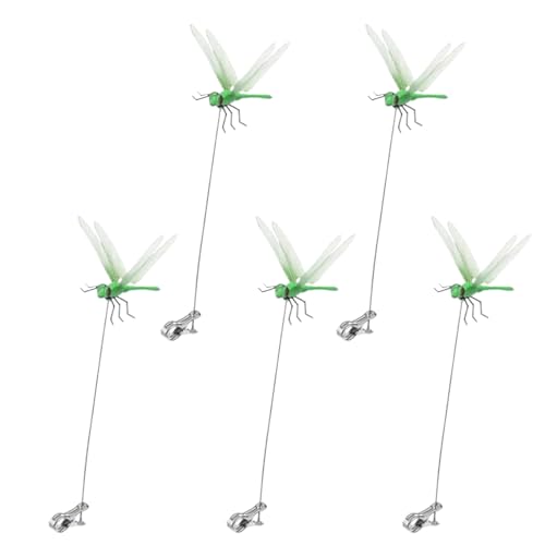 Libelle zum Anklippen, Gartenstecker, Dekoration, wasserdicht, 3D,...