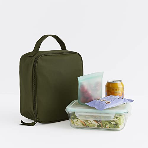 Vera Bradley Womens Modern Lunch Bag, Orange Bell Pepper - Recycled Cotton, One Size Us #TOP4