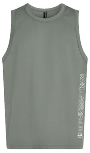 KARL LAGERFELD Hombre Ikon Shine Beach Tank Salvia de Sedona M