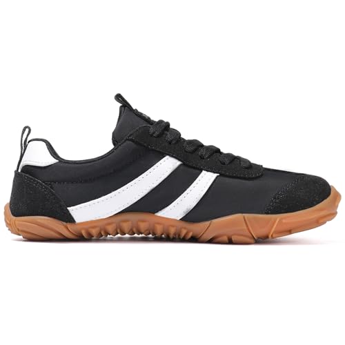 Image of KUBUA Kids Barefoot Shoes Boys Girls Wide Toe Box Zero Drop Sneakers | Breathable Lightweight, Reinforced Toe, Minimalist, Hiking, Tennis, Running, Walking, School, Toddler, Little Kid, Big Kid