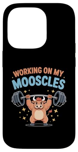 Funny Working On My Mooscles WEuE[A fB[X Y X}zP[X iPhone 14 Pro p