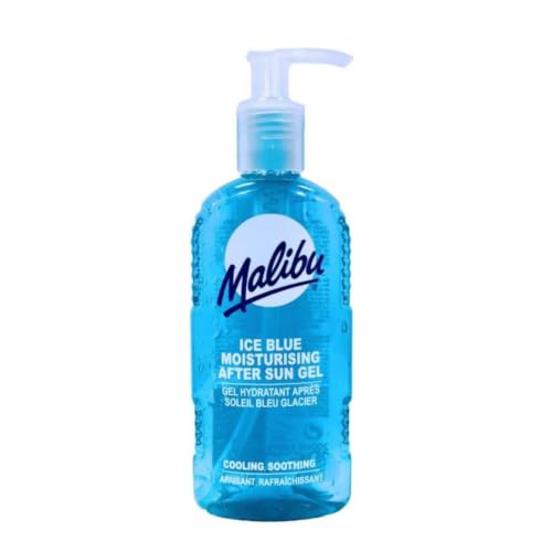 Malibu Sun After Sun Care, kühlendes und beruhigendes Feuchtigkeitsgel, eisblau, 200 ml – Ansicht 1