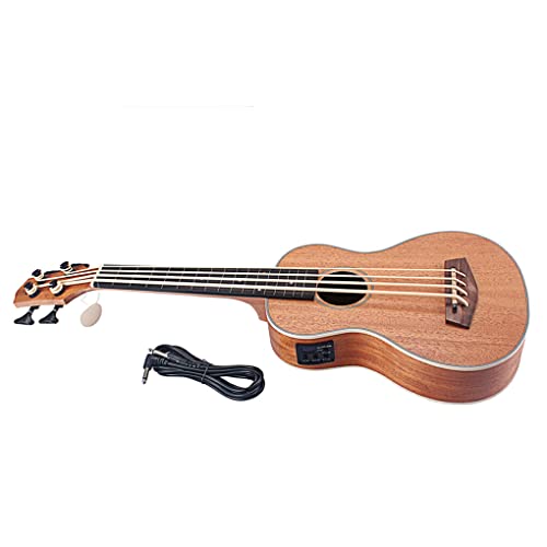 Guangcailun Akustikgitarren Multifunktional Massives Palisander 30 Zoll Ukulele Musical Music Sense E Bassist Student Cover