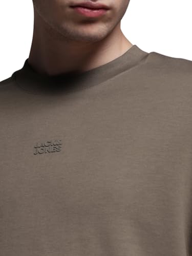 Image of Jack & Jones Men's Solid Slim Fit T-Shirt