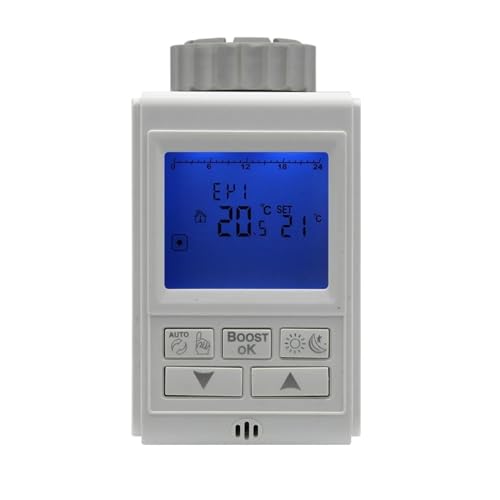 Vannes d'actionneur de radiateur DN20 avec programmation hebdomadaire - 5