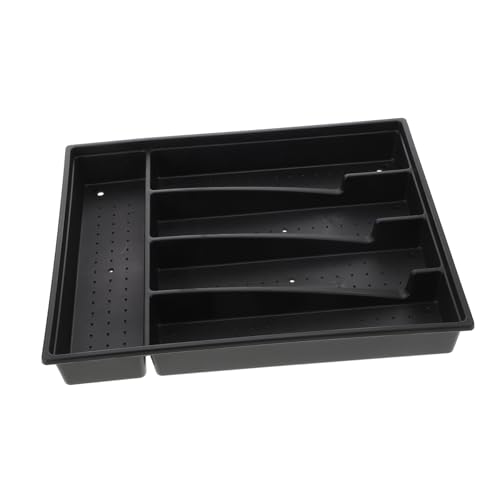 GALPADA Organizador Cubertero Plástico con Compartimentos Múltiples para Cocina Caja para Almacenamiento de Cubiertos y Palillos Resistente y Reutilizable Diseño Funcional para Mesa