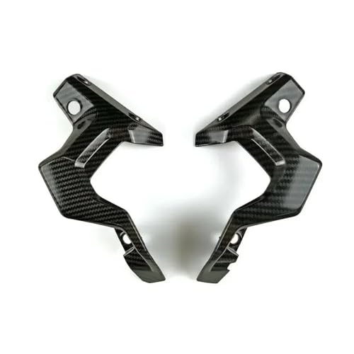 Capot de carénage support de phare avant carbone Yamaha MT07 look motard - 2