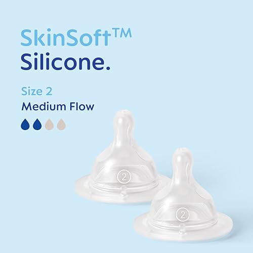 MAM Easy Active Baby Bottle with Medium Flow MAM Teats Size 2, Twin Pack of Baby Bottles, Baby Feeding, 270 ml, Purple (Designs May Vary) - 2