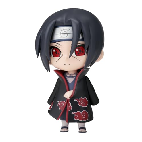 Banpresto Figura de Acción Itachi Uchiha Naruto Shippuden, Repoprize 10 cm, BP28665P Multicolor, Figura Coleccionable, Óptimo para los fanaticos del Anime