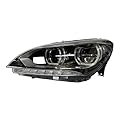 BaoHYeS LED-Scheinwerferbaugruppe F06, Scheinwerfer, kompatibel mit Scheinwerfern der BMW 6er-Reihe 2012–2015, F12 F13, Scheinwerfer 640i 650i, adaptiv (linker Scheinwerfer)
