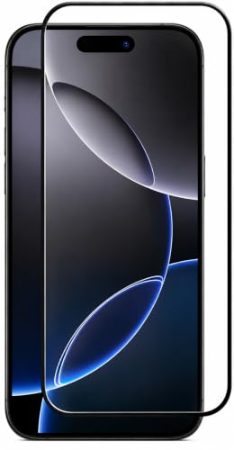 Image of Tempered glass for iPhone 16 Pro /iPhone 17 (6.3 inch) | Screen Protector Full HD Quality Anti-Scratch Edge to Edge Coverage For Easy Installation of iPhone 16 Pro tempered glass, Pack Of 1