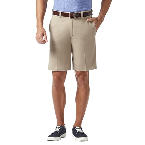 Image of Haggar Men's Classic Fit Flat Front Short