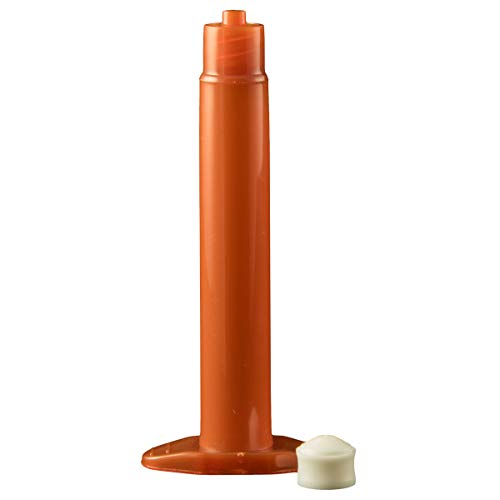 Jensen Global JG3M-50-UVA-SF 3 cc Manual Luer Lock Unassembled Syringes UV Amber Barrel Silicone Free Box of 50. (Non sterile/Non Medical)