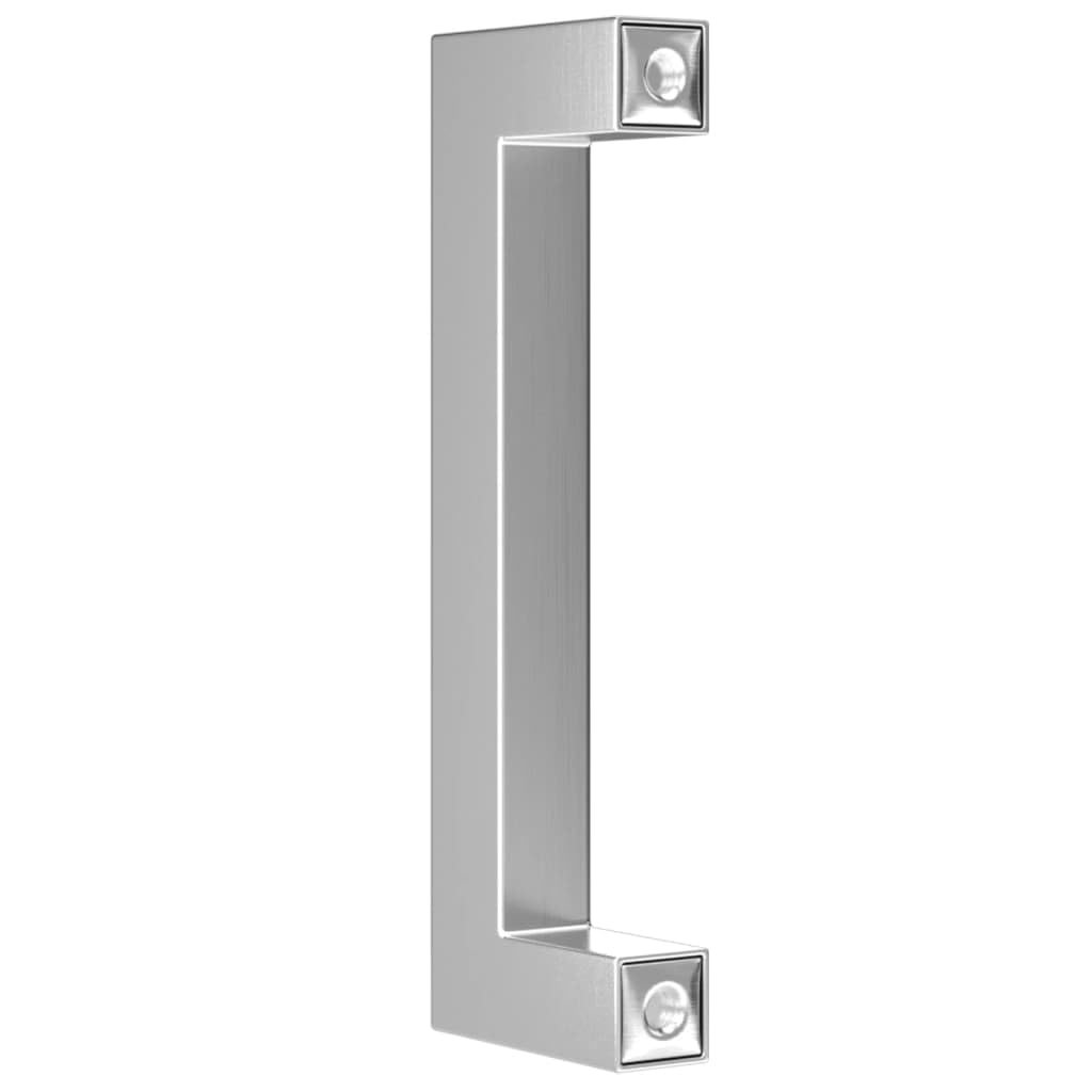 Tiradores para muebles (20 unidades, 96 mm, acero inoxidable cepillado, para cocina, baño, salón, 108 x 12 x 35 mm, con tornillos recortables)
