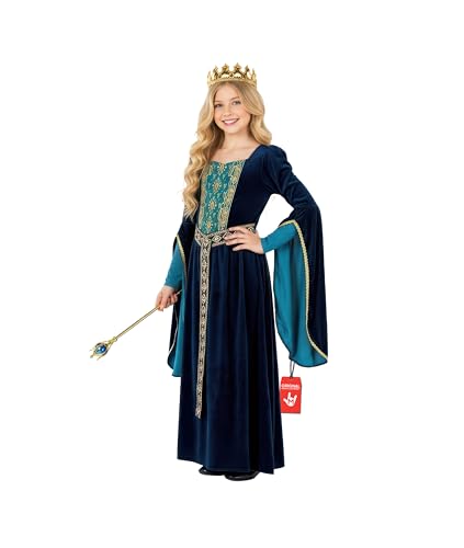 Morph Costume Medieval Enfant, Robe Medievale Fille, Deguisement Medieval Fille, Deguisement Moyen Age Enfant, Robe Princesse, Costume Halloween, Déguisement...