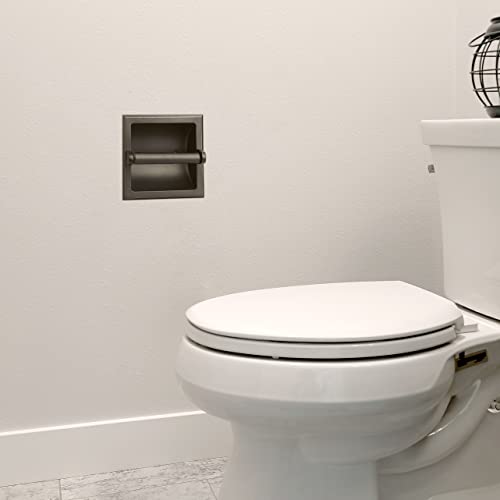 Design House 539254 Millbridge Recessed Toilet Paper Holder, Oil Rubbed Bronze #TOP3