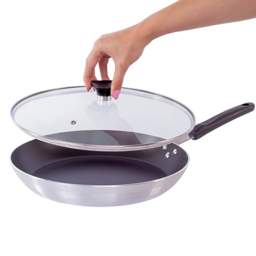 Tramontina Profissional Frigideira Antiaderente Grande 32 cm Com Tampa