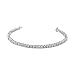 Original Classics Sterling Silver 1.0 Cttw Diamond Square Frame Miracle-Set Tennis Bracelet (I-J, I3) - Choice of Metal Color and Size