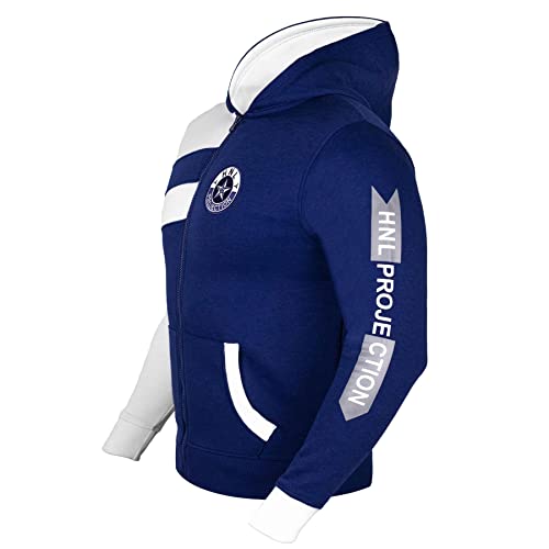 Kids Boys Girls HNL Designer Tracksuit Zipped Top Bottom Jogging Suit 7-13 Years4