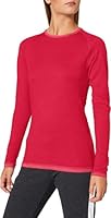 Schöffel Damen Merino Sport Shirt 1/1 Arm W, temperaturregulierendes Langarmshirt, atmungsaktives Funktionsunterwäsche-Shirt in Wollqualität, rasberry s, M