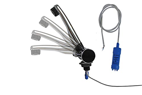 12v London Camping Automatikwasserhahn + Tauchpumpe 12V Boot Wohnwagen Wohnmobil Camperausbau Wohnmobil Comet Wasserhahn Chrom ad-ideen