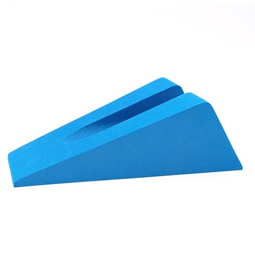 EnouTech Mobilization Wedge, Non-Slip Silicone Triangle Pillow for Spine and Extremity Mobilization, Sturdy Support for Spinal Pain Relief, Rehabilitation Tool, 7.9 x 4.1 x 2 Inch