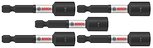 Bosch ITNS5162B 5 pc. Impact Tough 2-9/16 In. x 5/16 In. Nutsetter (Bulk Pa - image 1